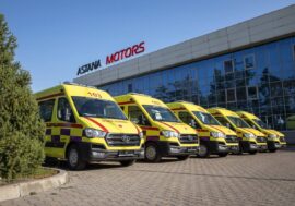 Astana Group передаёт городу десять новых реанимобилей Hyundai H350 Ambulance