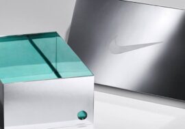 Tiffany & Co и Nike представили коробку для кроссовок из чистого серебра