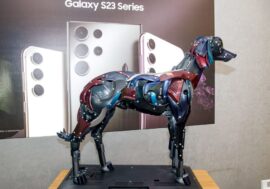 Известный казахстанский скульптор «слепил» казахскую борзую из старых устройств Samsung