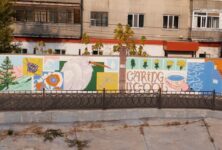 «Caring is cool»: в Алматы появился мурал, который учит любить воду